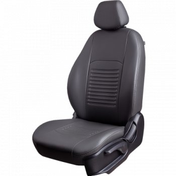 5 799 р. Комплект чехлов сидений (Экокожа ИЛАНА+ОРЕГОН)  Chevrolet Aveo T200 хэтчбек 5 дв (2002-2008)  с доставкой в г. Пермь. Увеличить фотографию 2
