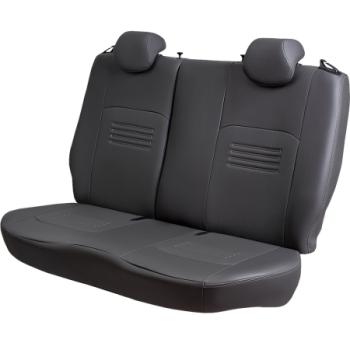 6 949 р. Комплект чехлов для сидений (РЗС 60/40 2Г Илана+Орегон) ТУРИН СТ Lord Autofashion Chevrolet Lanos T100 седан (2002-2017) (серый, вставка серая, строчка серая)  с доставкой в г. Пермь. Увеличить фотографию 6