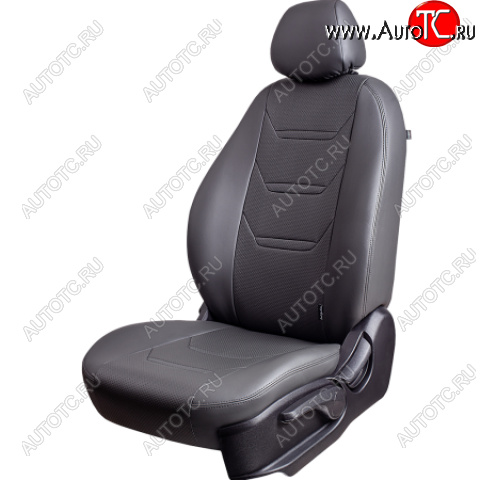 11 899 р. Комплект чехлов для сидений (РЗСиС 60/40 Орегон ) ТУРИН-2 Lord Autofashion  Chevrolet Niva  2123 (2002-2020) дорестайлинг, рестайлинг (серый, вставка серая, строчка серая)  с доставкой в г. Пермь