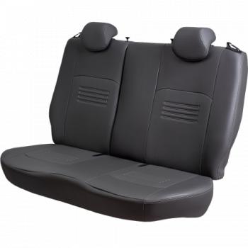 9 449 р. Комплект чехлов для сидений (РЗС 60/40 2Г Илана+Орегон) ТУРИН Lord Autofashion KIA Rio 3 QB хэтчбек 5 дв. дорестайлинг (2011-2015) (серый,  вставка серая, строчка серая)  с доставкой в г. Пермь. Увеличить фотографию 6