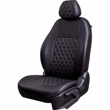 Комплект чехлов для сидений (ЦЗС 3Г Илана+Орегон) ТУРИН ст РОМБ Lord Autofashion Renault Fluence дорестайлинг (2010-2012)
