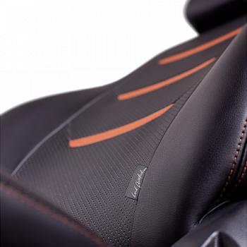 23 999 р. Комплект чехлов для сидений (РЗСиС 40/60 2П+1Г Орегон) ТУРИН-2 Lord Autofashion  Volkswagen Polo  5 (2009-2020) седан дорестайлинг, седан рестайлинг (черный, вставка черная+коричневая, строчка коричневая)  с доставкой в г. Пермь. Увеличить фотографию 7