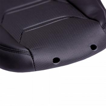 28 699 р. Комплект чехлов для сидений (РЗСиС 40/60 2П+1Г Орегон) ТУРИН-2 Lord Autofashion  Volkswagen Polo  5 (2009-2020) седан дорестайлинг, седан рестайлинг (черный, вставка черная, строчка черная)  с доставкой в г. Пермь. Увеличить фотографию 2