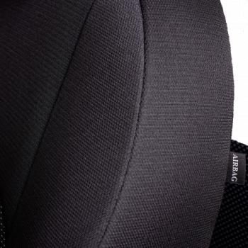 3 799 р. Комплект чехлов для сидений (3 места Жаккард) Дублин Lord Autofashion  ГАЗ ГАЗель ( 3302,  2705,  2705,Бизнес,  3302,Бизнес) (2003-2025) 1-ый рестайлинг бортовой , 1-ый рестайлинг цельнометаллический фургон, 2-ой рестайлинг цельнометаллический фургон, 2-ой рестайлинг шасси (черный, вставка Ёж белая)  с доставкой в г. Пермь. Увеличить фотографию 9