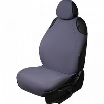 3 499 р. Универсальные чехлы сидений (майка 5 мест Трикотаж) Lord Autofashion   (светло-серый)  с доставкой в г. Пермь. Увеличить фотографию 2