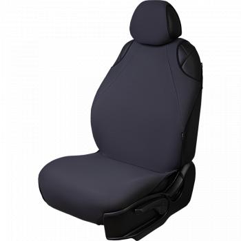 3 099 р. Универсальные чехлы сидений (майка 5 мест Трикотаж) Lord Autofashion   (темно-серый)  с доставкой в г. Пермь. Увеличить фотографию 2
