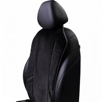 1 000 000 р. Накидка на сиденье (1 место Р. 77 натур. мех) Меховая Lord Autofashion   (шоколад 12 мм, строчка черная)  с доставкой в г. Пермь. Увеличить фотографию 8