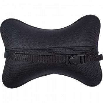 287 р. Подушка-косточка (жаккард) Lord Autofashion   (черный, строчка Ёж белая)  с доставкой в г. Пермь. Увеличить фотографию 5