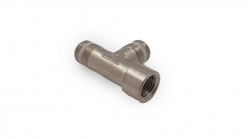 1 039 р. Фитинг тройник с фторопластовым кольцом Camozzi S2050 12-12 Camozzi s2050 12-12  с доставкой в г. Пермь. Увеличить фотографию 2