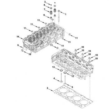 199 р. Болт ГБЦ ISF 3.8 4940194 CUMMINS 0313  с доставкой в г. Пермь. Увеличить фотографию 2