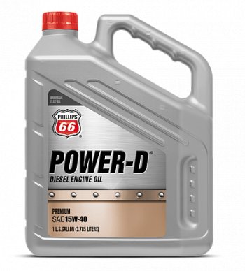 3 899 р. Масло Phillips 66 POWER-D DIESEL EO Motor Oil (CI4 +) 15W40 3.785 L CUMMINS 13812  с доставкой в г. Пермь. Увеличить фотографию 2