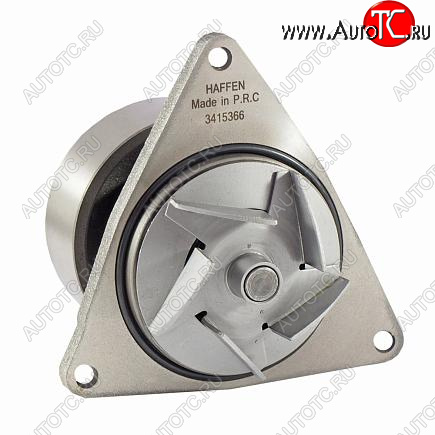 4 299 р. Насос водяной (Помпа) 6CT, ISLe (97 мм) 3415366 CUMMINS 0256  с доставкой в г. Пермь
