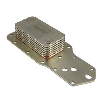 Теплообменник масляный 6BT, EQB (Маслоохладитель) 3957544 CUMMINS 0877