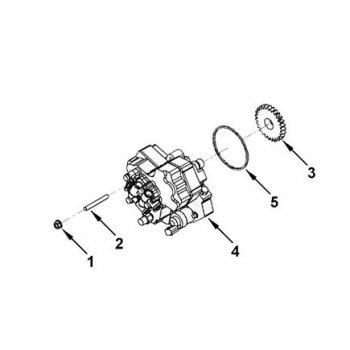Топливный насос высокого давления (ТНВД) Bosch ISBe 0445020150 CUMMINS 0235