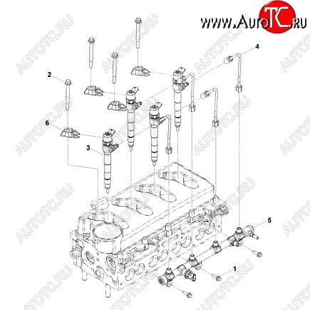 9 999 р. Форсунка топливная Bosch ISF 2.8 (Евро 3) 0445110376  0445110594 CUMMINS 0242  с доставкой в г. Пермь