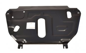 3 499 р. Защита картера двигателя и КПП (V-2,0; 2,4, установка на пыльник) ALFECO Geely Emgrand X7 1-ый рестайлинг (2015-2018) (Сталь 2 мм)  с доставкой в г. Пермь. Увеличить фотографию 2