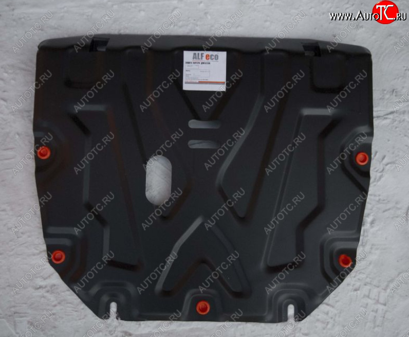 3 999 р. Защита картера двигателя и КПП (V-2,4) ALFECO Honda CR-V RM1,RM3,RM4 рестайлинг (2014-2018) (Сталь 2 мм)  с доставкой в г. Пермь