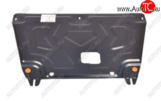 3 079 р. Защита картера двигателя и КПП (установка на штатные точки) Alfeco Hyundai Creta GS рестайлинг (2019-2021) (Сталь 2 мм)  с доставкой в г. Пермь