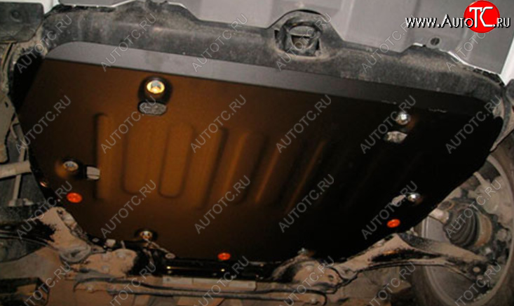 10 449 р. Защита картера двигателя и КПП ALFECO  Land Rover Freelander  L359 (2006-2012) дорестайлинг, 1-ый рестайлинг (Алюминий 3 мм)  с доставкой в г. Пермь