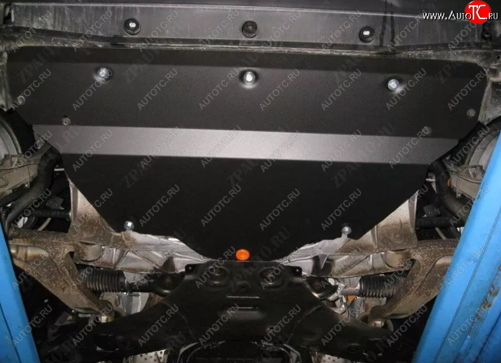 8 949 р. Защита картера двигателя (V-5,0) Alfeco  INFINITI FX50  S51 (2008-2014) дорестайлинг, рестайлинг (Алюминий 3 мм)  с доставкой в г. Пермь