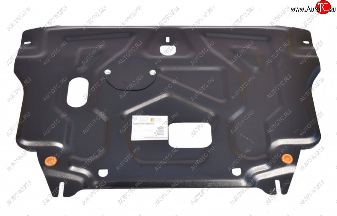14 799 р. Защита картера двигателя и КПП (установка на штатные точки) Alfeco  Hyundai Creta  GS (2015-2021) дорестайлинг, рестайлинг (Алюминий 4 мм)  с доставкой в г. Пермь
