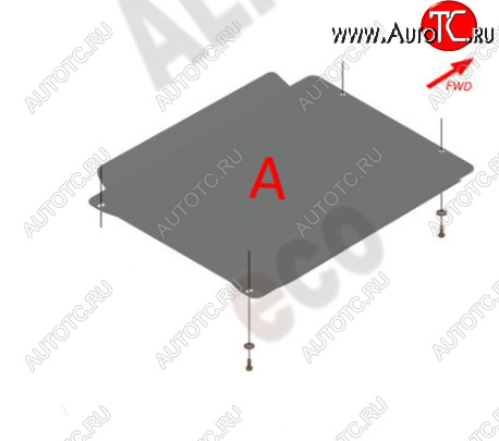 10 299 р. Защита КПП (V-3,5) Alfeco  Hyundai Terracan  HP (2001-2007) дорестайлинг, рестайлинг (Алюминий 4 мм)  с доставкой в г. Пермь
