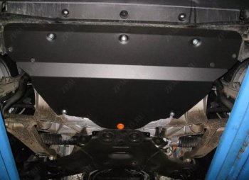 Защита картера двигателя (V-3,7) Alfeco INFINITI FX37  S51 (2008-2013) дорестайлинг, рестайлинг (Алюминий 4 мм)