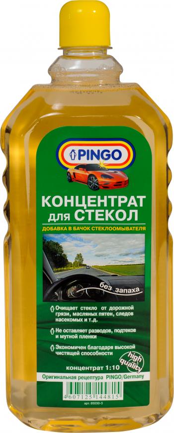 559 р. Концентрат для стеклоочистителей 1:10  1000 мл - без запаха Pingo 85030-3  с доставкой в г. Пермь. Увеличить фотографию 1