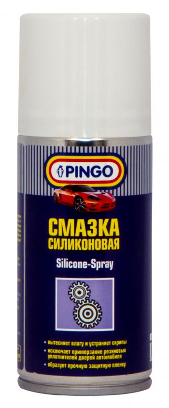 299 р. Силиконовая смазка  аэрозоль 150 мл Pingo 85060-0  с доставкой в г. Пермь. Увеличить фотографию 1