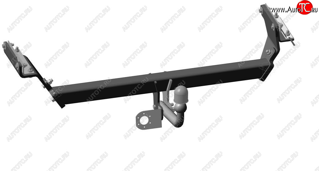 9 249 р. Фаркоп Bosal-Oris Nissan Qashqai 2 J11 дорестайлинг (2013-2019) (стальной, шар A (F20))  с доставкой в г. Пермь