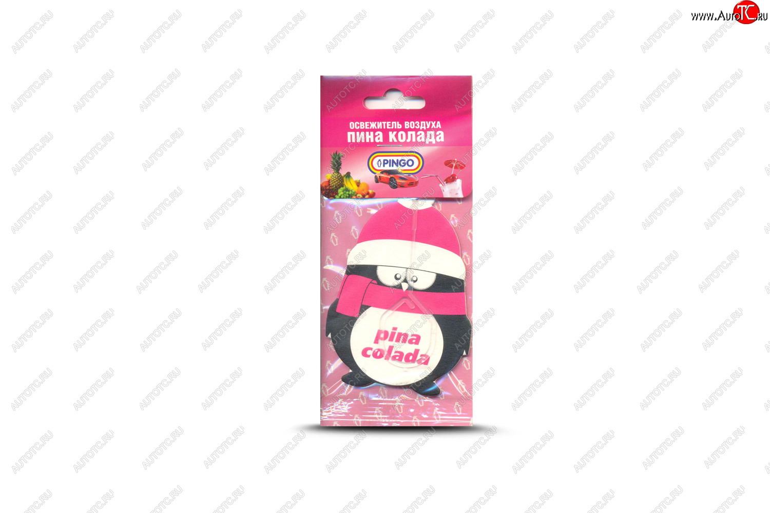 349 р. Ароматизатор воздуха PINGO (пина колада) Pingo 85032-4  с доставкой в г. Пермь