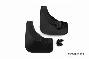 4 799 р. Брызговики передние FORD Explorer, 2011-2015, 2015- вн. 2 шт. (optimum) в коробке  Форд Эксплорер FROSCH frosch.16.33.f13  с доставкой в г. Пермь. Увеличить фотографию 1
