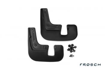 4 799 р. Брызговики передние SUBARU Forester, 2015-2018 2шт. (optimum) в коробке  Субару Форестер FROSCH frosch.46.20.f13  с доставкой в г. Пермь. Увеличить фотографию 1