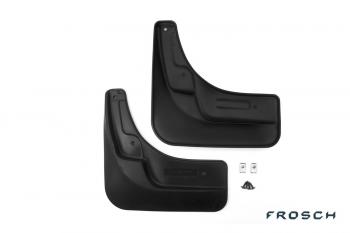 4 799 р. Брызговики передние VW Tiguan, 2007-2017, внед. (optimum) в коробке  Фольксваген Тигуан FROSCH frosch.51.21.f13  с доставкой в г. Пермь. Увеличить фотографию 1
