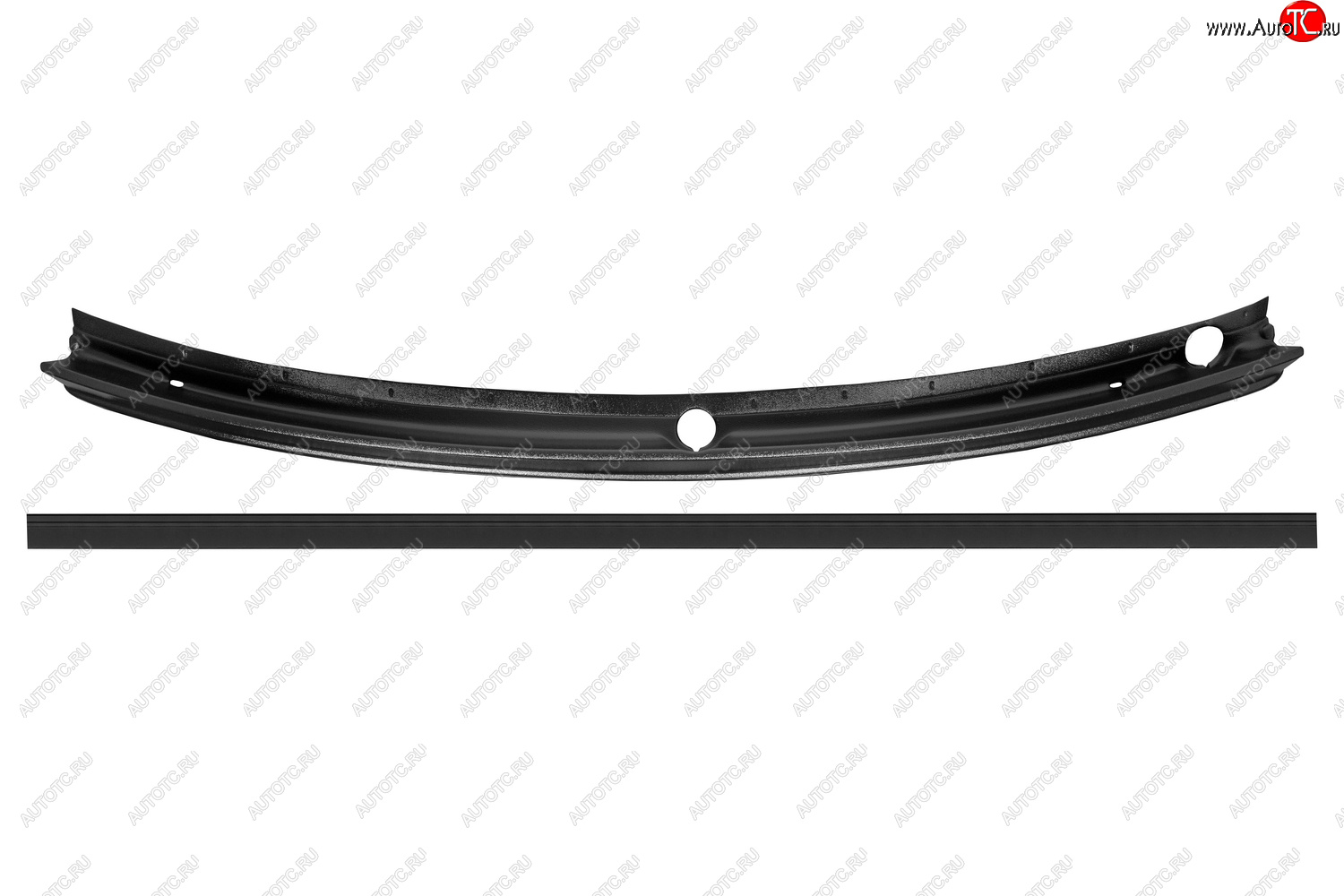 4 599 р. Жабо цельное без скотча для Nissan Terrano 2014-2015, 2016-˃, Renault Duster (I рест.) 2015-˃, шагрень  Ниссан Террано Русская Артель nr-159412  с доставкой в г. Пермь