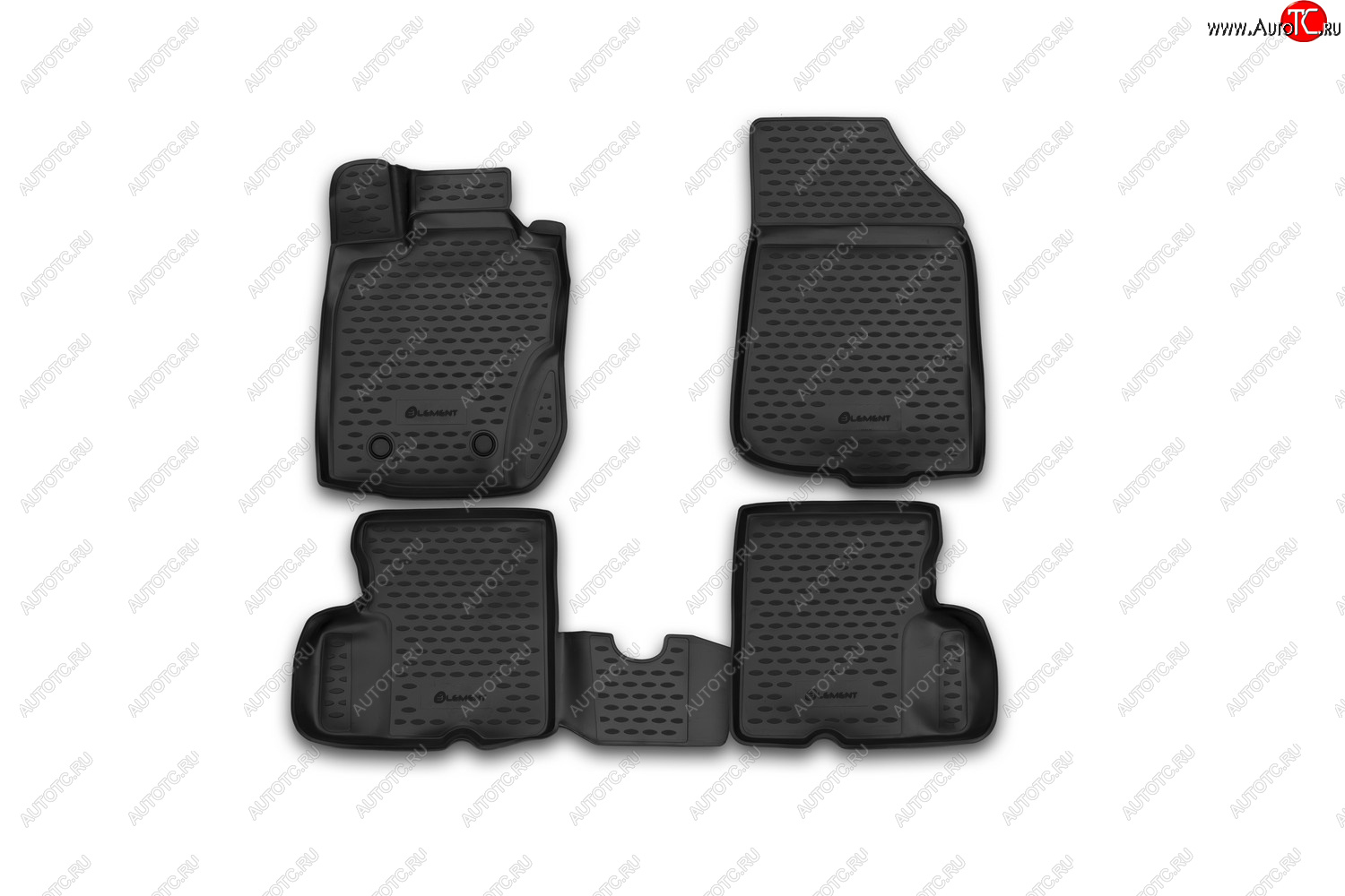 1 369 р. Коврик 3D в салон подходит для RENAULT Duster 4WD, 2011-2015, передний левый, 1 шт. (полиуретан)  Рено Дастер Element element3d4128210k.fl  с доставкой в г. Пермь