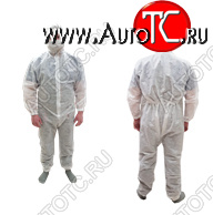 1 299 р. Комбинезон на молнии из спанбонда, белый Autofamily afsz04.042  с доставкой в г. Пермь