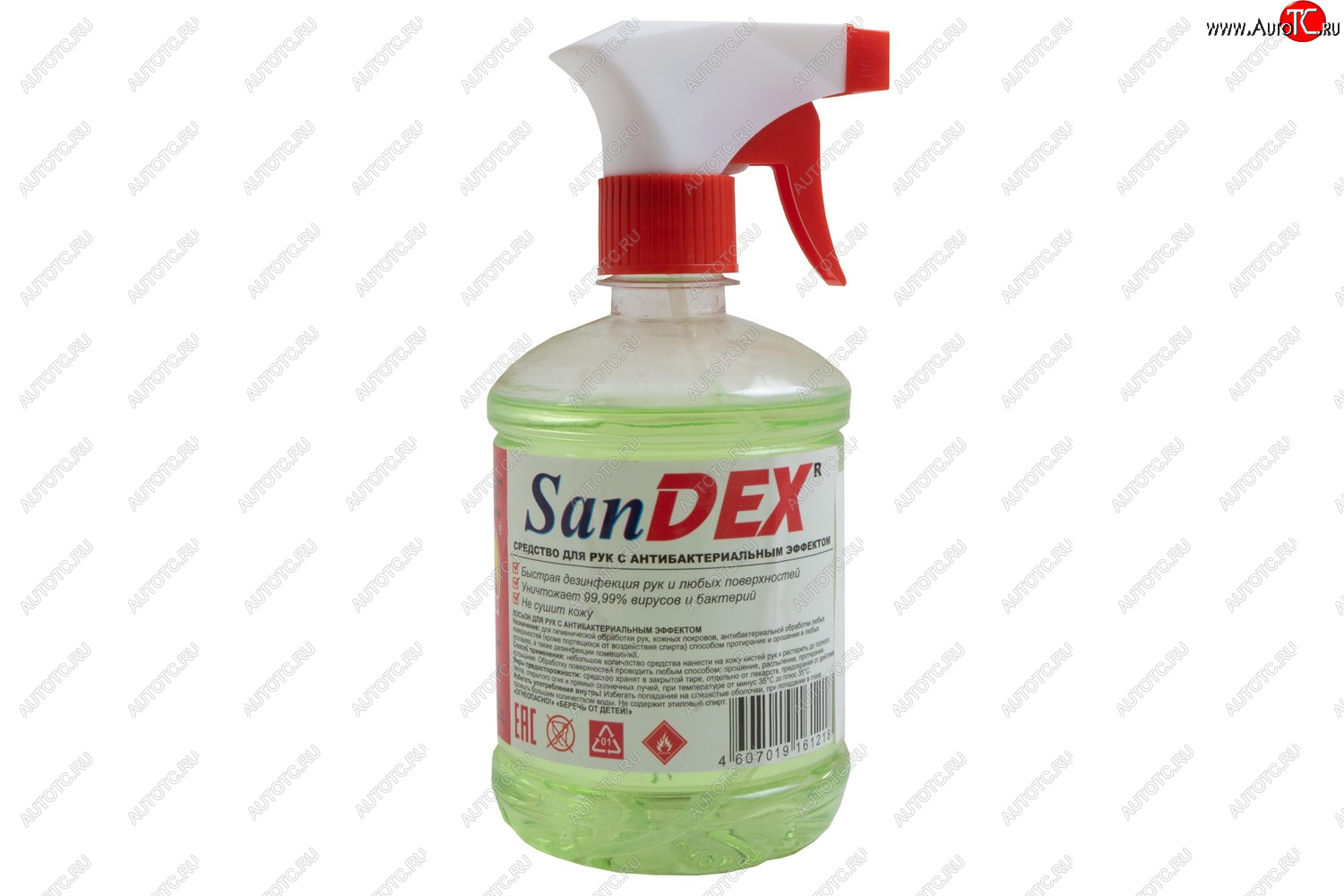 739 р. Средство для рук SanDex 0,5л ТР (пэтт) Autofamily afsz01.045  с доставкой в г. Пермь