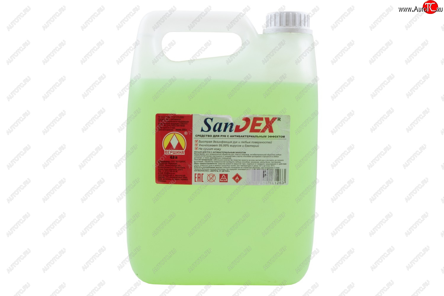3 499 р. Средство для рук SanDex 4,0л (пндт) Autofamily afsz01.047  с доставкой в г. Пермь