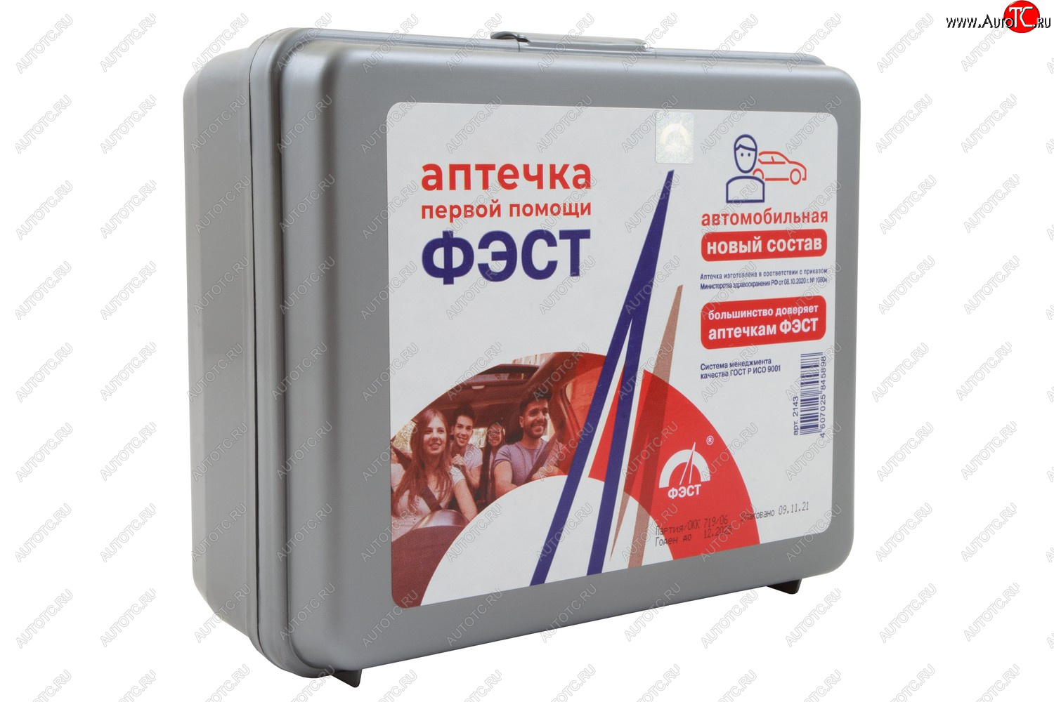 879 р. Аптечка автомобильная ФЭСТ новый состав Autofamily Honda Jazz (2015-2018)  с доставкой в г. Пермь