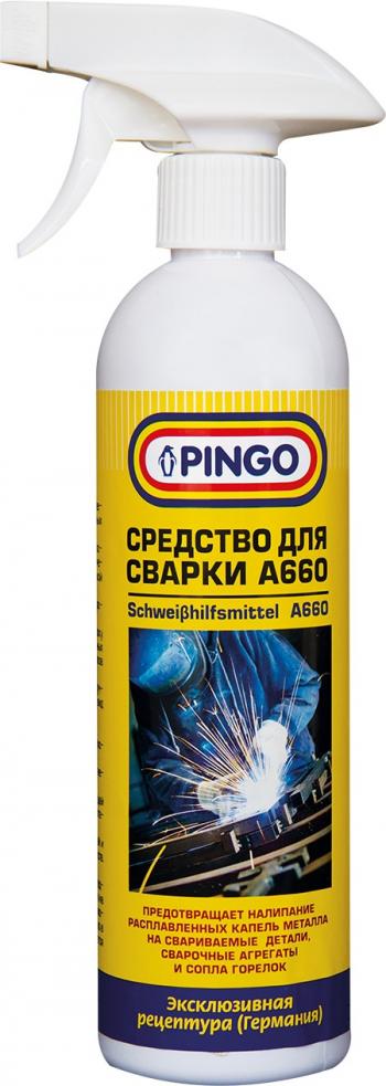 699 р. Средство для сварки А 660, спрей 500 мл. Pingo 95050-0  с доставкой в г. Пермь. Увеличить фотографию 1
