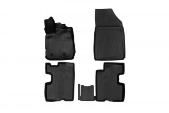 429 р. Rubber floor mats (vacuum)  Рено ЛДЖК RENAULT 7711821130  с доставкой в г. Пермь. Увеличить фотографию 1
