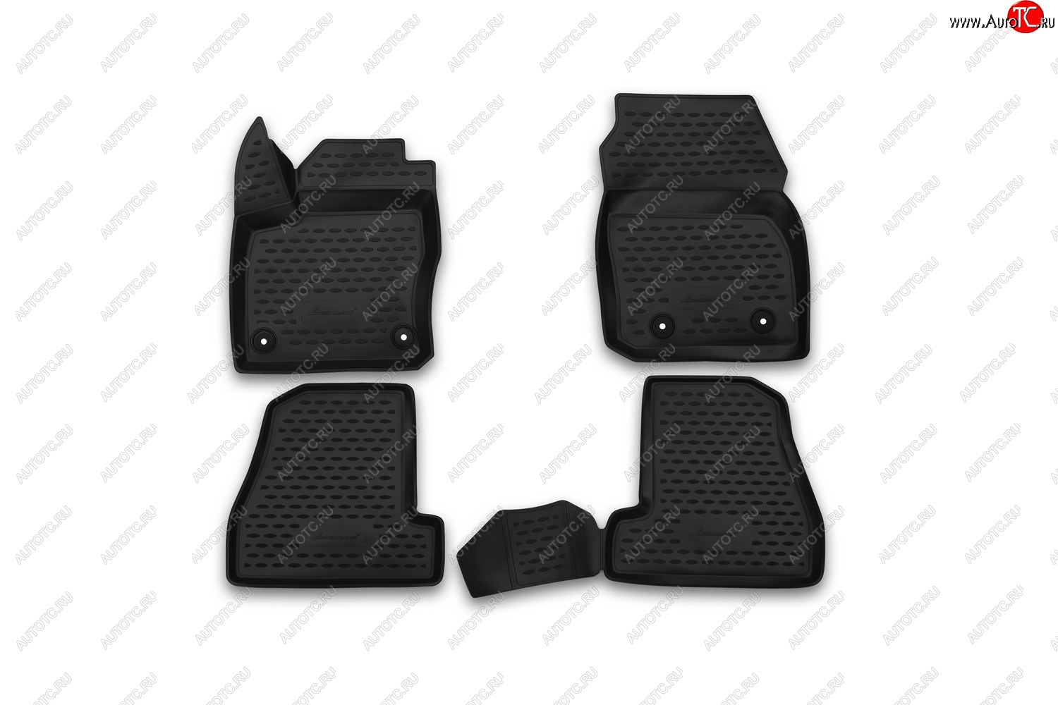 339 р. Коврики в салон FORD Focus 3, 042011-2015, 2015- 4 шт. (полиуретан)  Форд Фокус FORD 1751152  с доставкой в г. Пермь