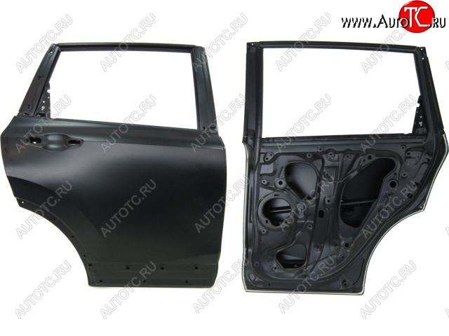 29 699 р. Правая дверь задняя BodyParts Honda CR-V RW,RT дорестайлинг (2016-2020) (Неокрашенная)  с доставкой в г. Пермь
