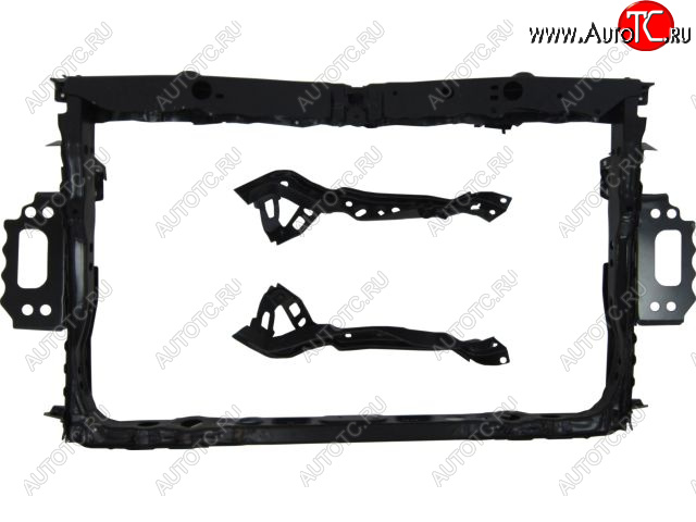 5 649 р. Рамка радиатора (телевизор) BODYPARTS  Toyota Prius  XW30 (2009-2011) дорестайлинг  с доставкой в г. Пермь