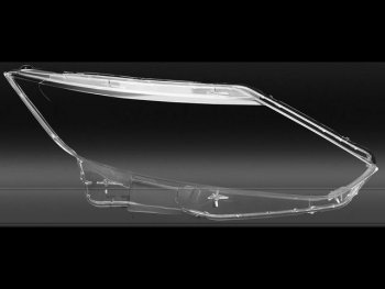 Правое стекло передней фары (пр-во Китай) BODYPARTS Nissan Qashqai  2 (2013-2019) J11 дорестайлинг
