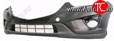 3 599 р. Бампер передний BodyParts  Mazda CX-5  KE (2011-2014) дорестайлинг (Неокрашенный)  с доставкой в г. Пермь