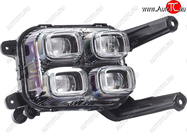 6 449 р. Правая противотуманная фара (диодная) BODYPARTS  KIA Sportage  4 QL (2016-2018) дорестайлинг  с доставкой в г. Пермь