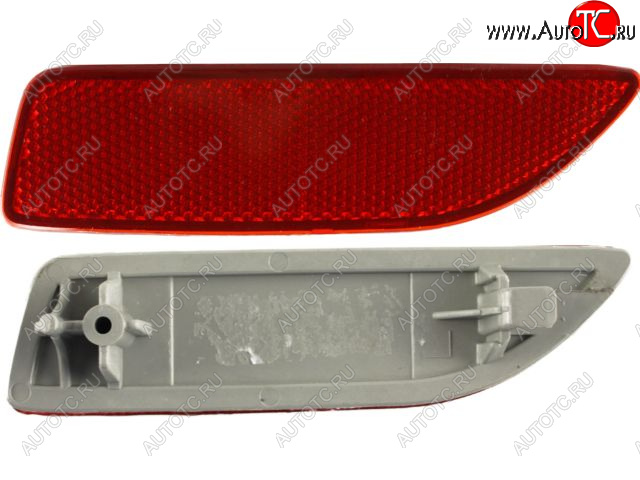 245 р. Левый катафот заднего бампера (пр-во Китай) BODYPARTS  Toyota Corolla  E150 (2009-2013) седан рестайлинг  с доставкой в г. Пермь