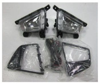 Комплект противотуманных фар BodyParts Hyundai Creta  GS (2015-2019) дорестайлинг